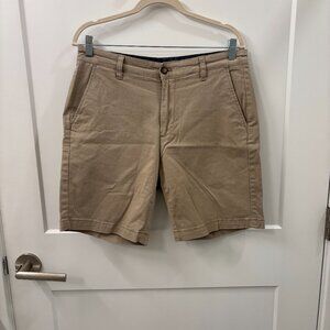 Nautica Men's The Deck Classic Fit Stretch Khaki Shorts Size 30